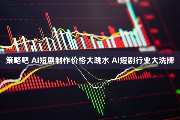 策略吧 AI短剧制作价格大跳水 AI短剧行业大洗牌